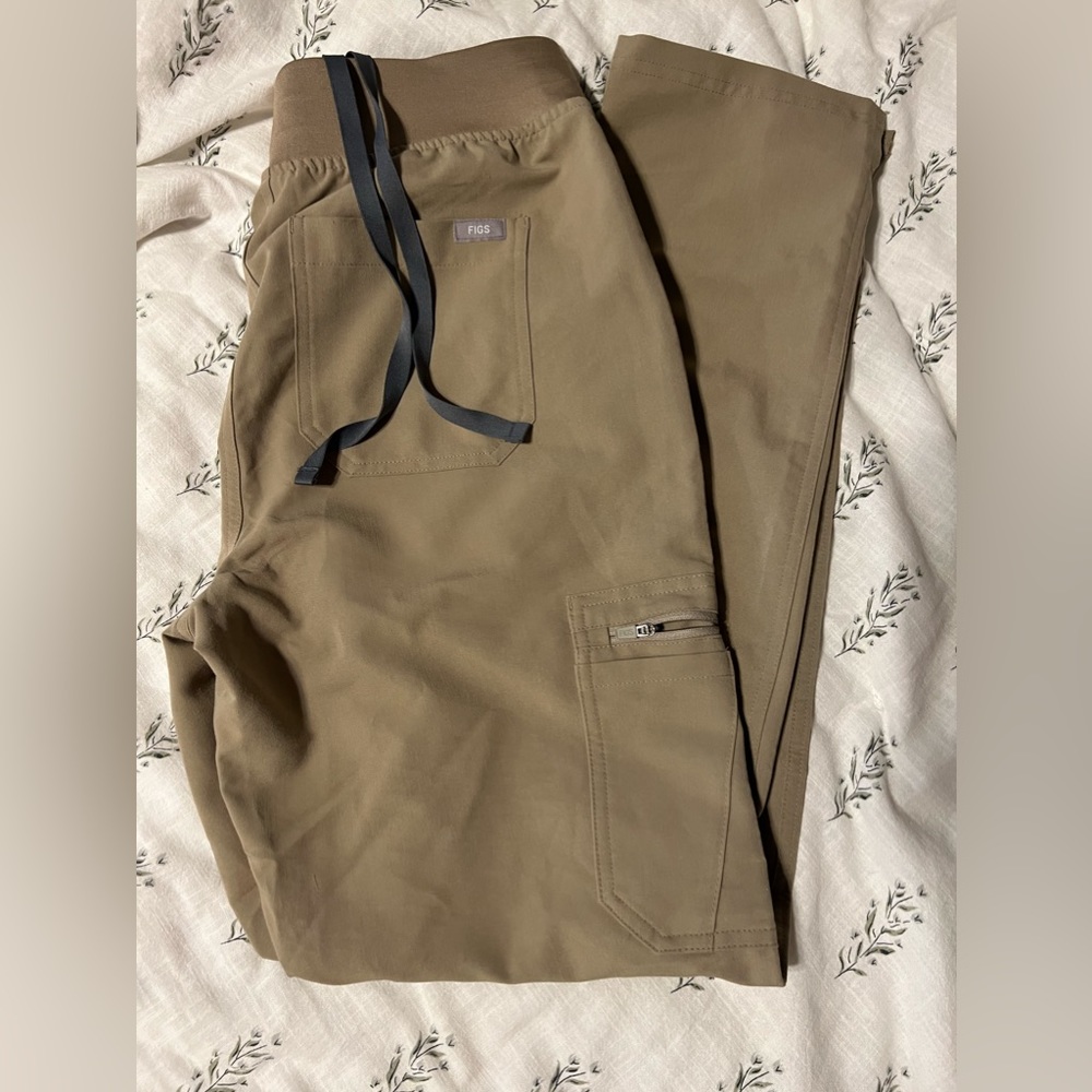 Tan Figs Yola Scrub Pant